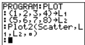TEXAS INSTRUMENTS TI-82 PLUS - Parcours d'un graphe statistique - 6