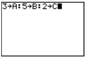 TEXAS INSTRUMENTS TI-82 PLUS - Quitter un menu sans besoin d'options - 6