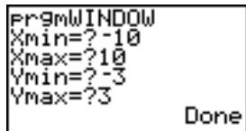 TEXAS INSTRUMENTS TI-82 PLUS - Mémoriser une variable dans une valeur avec input - 2