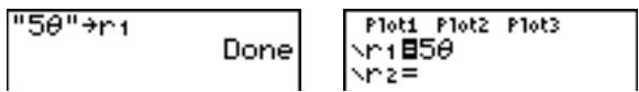 TEXAS INSTRUMENTS TI-82 PLUS - Les variables WINDOW et les menus y-vars - 3