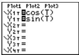 TEXAS INSTRUMENTS TI-82 PLUS - Contenu du chapitre - 3