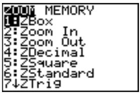 TEXAS INSTRUMENTS TI-82 PLUS - Quitter un menu sans besoin d'options - 43