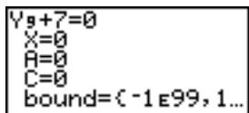 TEXAS INSTRUMENTS TI-82 PLUS - Saisie d'une expression dans l'éditeur de résolution - 6
