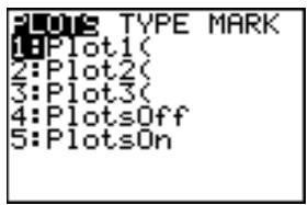 TEXAS INSTRUMENTS TI-82 PLUS - Parcours d'un graphe statistique - 1