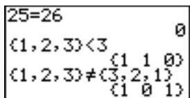 TEXAS INSTRUMENTS TI-82 PLUS - Menu TEST - 1