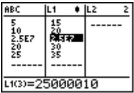 TEXAS INSTRUMENTS 82 - Contexte de visualisation des termes - 1