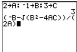TEXAS INSTRUMENTS 82 - Quitter un menu sans choisir d'option - 18