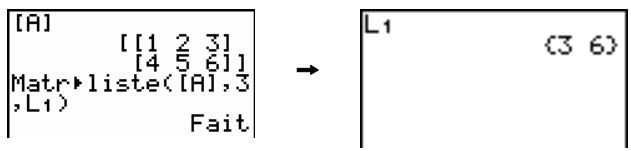 TEXAS INSTRUMENTS 82 - Matrice liste suite - 1