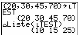 TEXAS INSTRUMENTS 82 - Liste(liste) - 1
