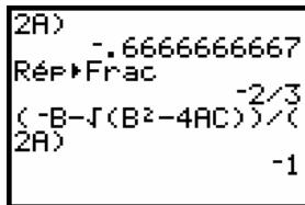 TEXAS INSTRUMENTS 82 - Quitter un menu sans choisir d'option - 15