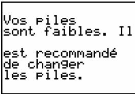 TEXAS INSTRUMENTS 82 - Quand remplacer les piles? - 1