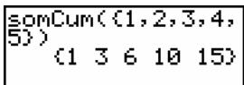 TEXAS INSTRUMENTS 82 - Redimensionner une liste avec dim( - 6
