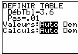 TEXAS INSTRUMENTS 82 - Quitter un menu sans choisir d'option - 30