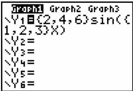 TEXAS INSTRUMENTS 82 - Tracer le graphe d'une famille de courbes - 3