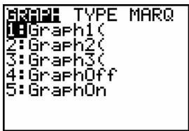 TEXAS INSTRUMENTS 82 - Parcours d'un graphe statistique - 1