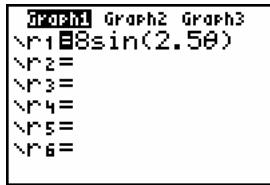 TEXAS INSTRUMENTS 82 - Déplacement du curseur vers n'importe quelle valeur de t valide - 4