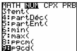 TEXAS INSTRUMENTS 82 - Quitter un menu sans choisir d'option - 2
