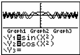 TEXAS INSTRUMENTS 82 - Choix du mode écran partagé - 1