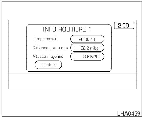 NISSAN ALTIMA - Configuration de l'écran de demarrage - 1