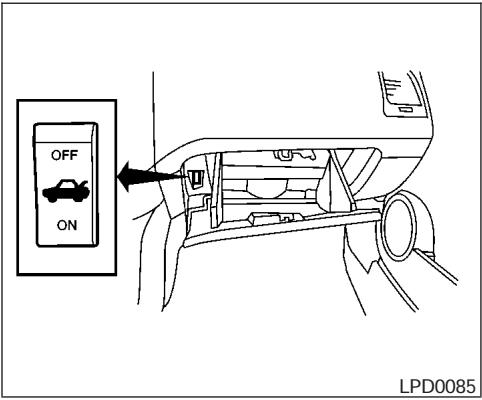 NISSAN ALTIMA - Fonctionnement du LEVIER d'ouverture - 2