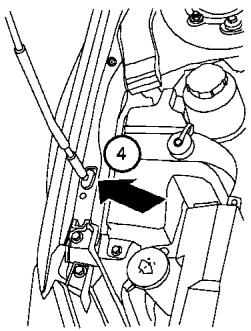 NISSAN ALTIMA - Ouverture des glaces (selon l'équipement du véhicule) - 4