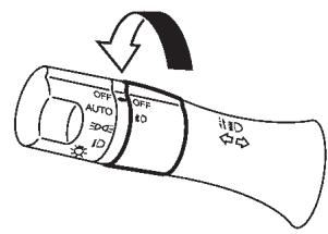 NISSAN CUBE - Commande des FEUX de détresse - 2