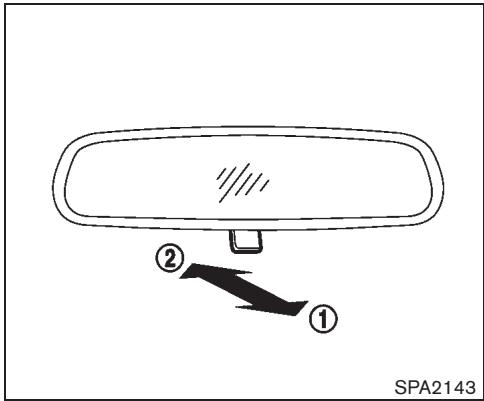 NISSAN CUBE - Retroviseur interieur - 1