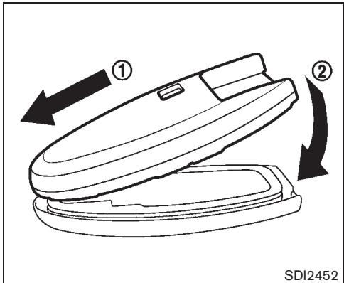 NISSAN CUBE - Clé intelligente - 1