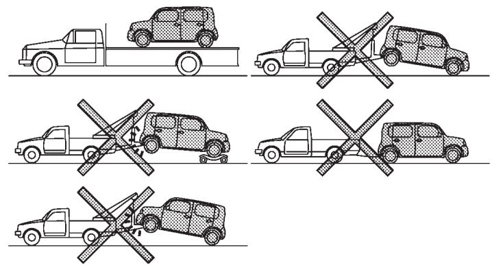 NISSAN CUBE - Remorquage recommandé par NISSAN (sauf pour les modèles Krom) - 2