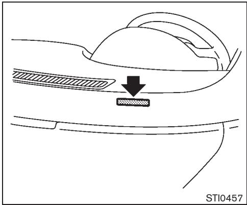 NISSAN CUBE - LORS De déplacements ou de l'immaticulation de votre vehicule à l'etranger - 1