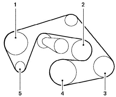 NISSAN FRONTIER - COURROIES D'ENTRAJINEMENT - 1