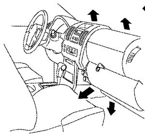 NISSAN FRONTIER - TABLEAUX DE DIRECTION DE L'AIR - 6
