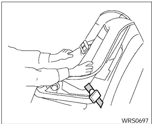 NISSAN FRONTIER - Dispositif de retenue orienté vers l'avant, fixations rigides - étape 2 - 2