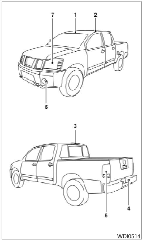 NISSAN FRONTIER - NE TOUCHEZ PAS L'AMPOULE. - 1