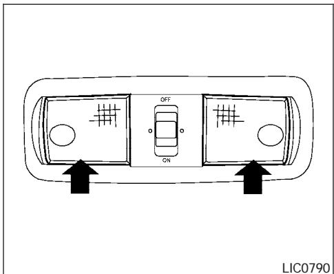 NISSAN FRONTIER - LAMPES INDIVIDUELLES (selon I'equipement du vehicule) - 1