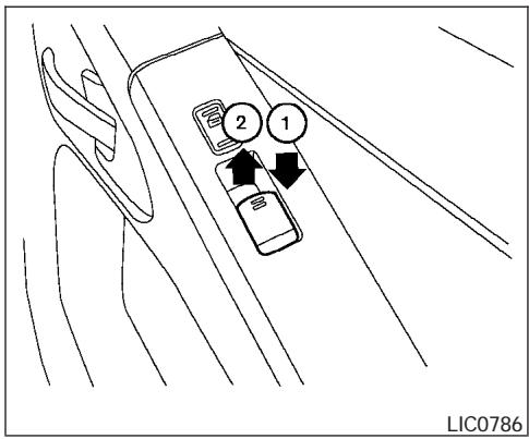 NISSAN FRONTIER - Commande des glaces électriques du côte conducteur - 1