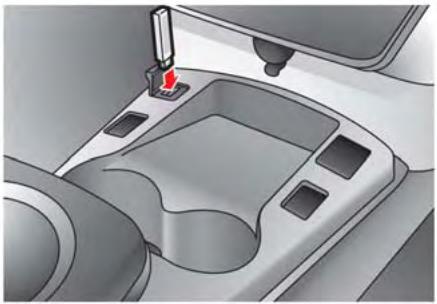 NISSAN LEAF - Bouton cd-aux (cd-auxiliaire) : - 1