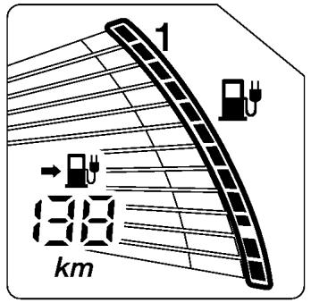 NISSAN LEAF - Indicateur de CHARGE dispoible de la batterie au lithium-ion - 1