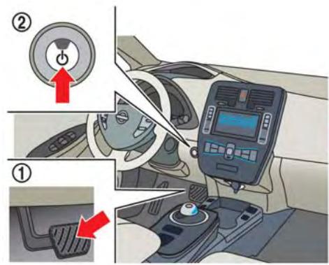 NISSAN LEAF - Avant de conduire votre véhicule (modeles avec) système de navigation - 4