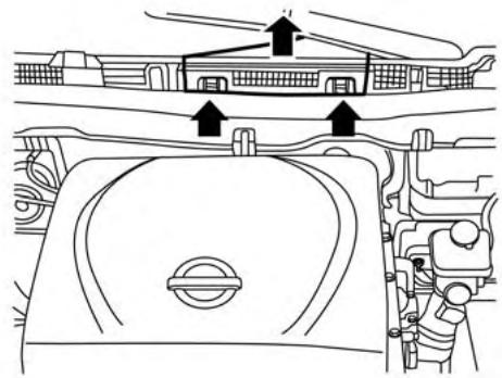 NISSAN LEAF - PLAQUE Du NUMERO d'identification du vehicule (NIV) - 1