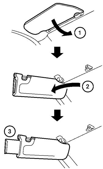 NISSAN LEAF - Pare-soleil - 1