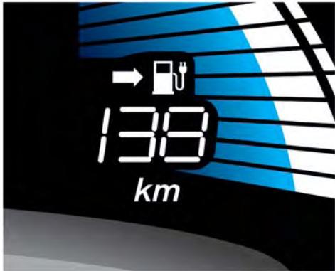 NISSAN LEAF - Mesureur de puissance: - 1