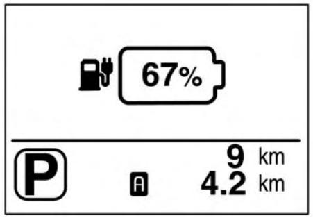 NISSAN LEAF - Économie d'énergie instantanée: - 1