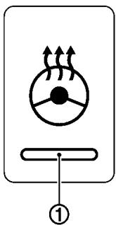 NISSAN LEAF - Commutateur du VOLANT de direction chauffant - 1