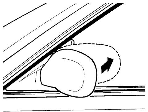 NISSAN LEAF - Dégivrage des rétroviseurs extérieurs (selon l'équipement) - 1