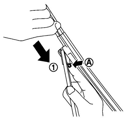 NISSAN LEAF - Fonction de relèvement d'essuie-glace: - 2