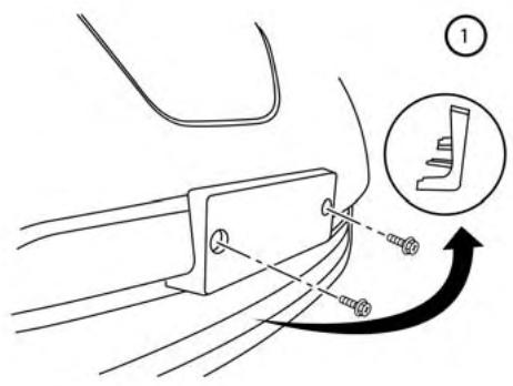 NISSAN LEAF - Installation de la PLAQUE d'immaticulation avant - 1