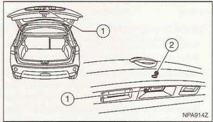 NISSAN QASHQAI - Errouilage de securite ENFANT - portieres arrriere - 1