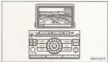 NISSAN QASHQAI - Écran d'affichage, chauffage, climatisation et système audio - 1