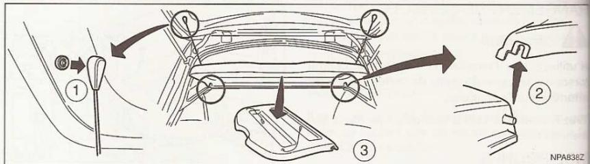 NISSAN QASHQAI - Longeron de TOIT (selon modèles) - 1